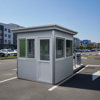 Vente en gros de kiosques mobiles d'extérieur pour la sécurité publique / casernes préfabriquées / cabines de vente / cabines de billetterie / mini-maisons en panneaux sandwich