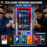 Distributeur automatique mural intelligent CE FCC RoSH UKCA avec lecteur de cartes pour la vente de paquets de cartes à collectionner et de cartes de jeu