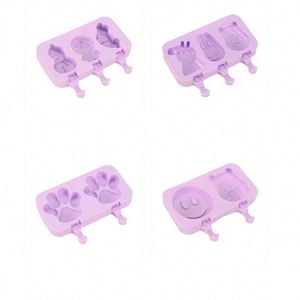 Moldes para helados de silicona reutilizables sin BPA para niños, molde para helados con palo para helado personalizado - Product Image 6