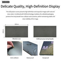 Pantalla LED Publicitaria Plegable de Alta Luminosidad, Tipo Tótem, con Proceso GOB, Póster LED Tríptico, para Elevadores, Educación y Animación