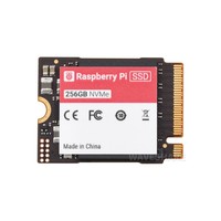 Resmi Raspberry Pi SSD 256GB Yüksek Hızlı Katı Hal Sürücüsü, PCIe Gen 3 Standardına Uygun, Raspberry Pi 5 ile Uyumlu