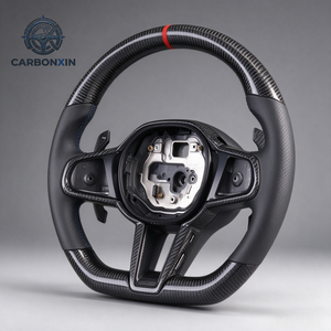Volante de Fibra de Carbono Personalizado para BMW CS G F F30 F20 F10 E46 M2 M4 M3 M5 G20 G80 E90 E87 E38 F87 G28 G30 G38 G60 G87 X3 X5 - Product Image 6