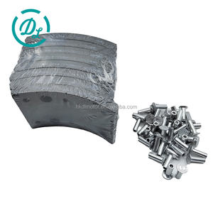 New 1 Set EexcavaStart <b>Brake</b> Lining Q54 Front 137mmx100mmx12.5mm for Dongfeng <b>Truck</b> - Product Image 1