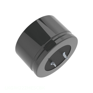 Distribuidor Autorizado: Condensador de Orificio Pasante CAP ALUM 2200UF 20% 50V SNAP TH LKG1H222MESCBK 2200 uF - Product Image 1