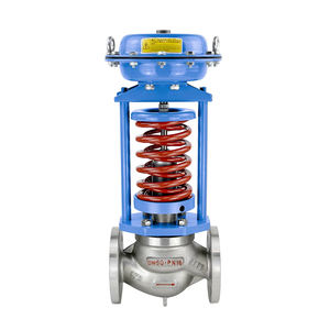 Válvula de control de flujo reductora de presión neumática autoaccionada para nitrógeno líquido, oxígeno, tanque de almacenamiento de hidrógeno - Product Image 4
