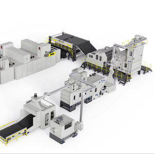 Trung Quốc Nhà Máy Chuyên Nghiệp Bán Tự Động Đôi Đầu Công Suất Cao Nửa Tự Động Cứng Nệm Mềm Tấm Đệm Không Dệt Dây Chuyền Sản Xuất - Product Image 3
