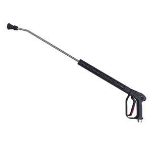 Pistolet de pulvérisation haute pression 110 cm en acier inoxydable, pression réglable pour le lavage de voitures et le nettoyage des propriétés - Product Image 1