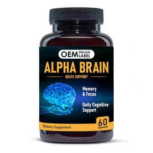 Cápsulas <span class=keywords><strong>para</strong></span> el Cerebro OEM, Aumentan la Energía, Reponen Vitaminas, Mejoran la Concentración <span class=keywords><strong>y</strong></span> la <span class=keywords><strong>Memoria</strong></span>, Suplemento Cerebral - Product Image 1
