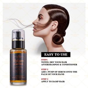 Huati sifuli Yody 800ml nhãn hiệu riêng OEM keratin collagen nuôi dưỡng sinh học chăm sóc tóc nuôi dưỡng dầu gội và điều hòa thiết lập - Product Image 5