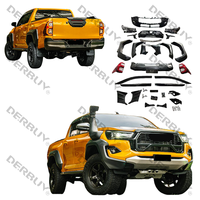 Kit de carrosserie de modification automatique pour To_yota Hilux Revo Rocco 2015-2022 mise à niveau vers GR Sport 2023 Style ancien à nouveau effet parfait