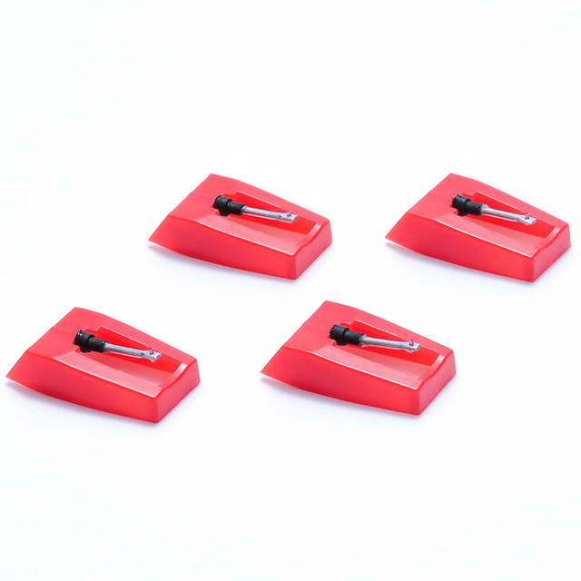 Hot Sales Vintage Red Diamond Needle Turntable Stylus Vinyl Turntable Head for Audio Replacement Vinyl Record Player