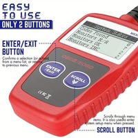 Herramienta de Diagnóstico de Fallas de Automóviles OBD2, Lector de Códigos de Error MS309 CAN BUS, Escáner de Diagnóstico de Motor