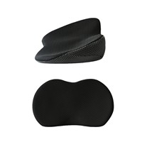 Soulager la sciatique et les douleurs au bas du dos pendant la conduite-1 coussin de siège de voiture en mousse à mémoire de forme coussin de siège de voiture pour le bas du dos