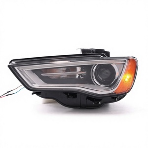ชุดไฟหน้า LED DRL 12V 50W สำหรับ Audi A3 ปี 2013-2016 รุ่น US พร้อมเลนส์โปรเจคเตอร์ HID - Product Image 1
