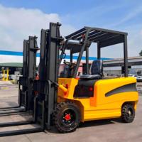 Carrello Elevatore Elettrico da 3 Tonnellate Certificato CE con Traslatore Laterale, Altezza di Sollevamento 3-7m, Contrappesato - Woerkai CPD30B - Offerta Speciale