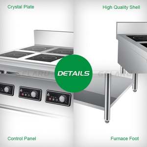 Caldero de Inducción Comercial de Primera Calidad para Forja en Caliente Industrial con Placa Grande - Product Image 6