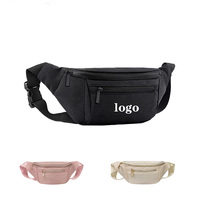 Riñonera Deportiva Unisex con Logotipo Personalizado, Ajustable, para Viajes, Deporte, Uso Diario, para Mujer