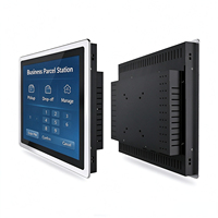 PC industriel à écran tactile intégré pour station de colis intelligente, casier en libre-service, kiosque, équipement d'affichage opérationnel