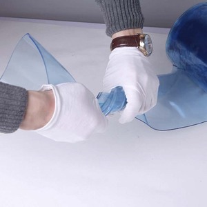 Rideau à lanières <span class=keywords><strong>en</strong></span> <span class=keywords><strong>PVC</strong></span> transparent, lanières de porte <span class=keywords><strong>en</strong></span> plastique côtelé <span class=keywords><strong>en</strong></span> rouleau, lanières de rideau pour chambre froide - Product Image 4