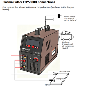 Cortadora <span class=keywords><strong>de</strong></span> Metal CNC LOTOS Ltp5600cd 220V/1100V 15 mm, Máquina <span class=keywords><strong>de</strong></span> Corte por <span class=keywords><strong>Plasma</strong></span> <span class=keywords><strong>de</strong></span> Corte Libre con Compresor <span class=keywords><strong>de</strong></span> Aire Incorporado - Product Image 4