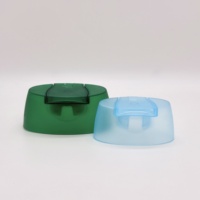 Tapa abatible de plástico de 22 mm y 26 mm de color personalizado para botellas de champú y acondicionador, tapa duradera antiderrames para gel de ducha