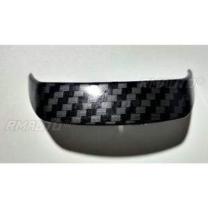 Volante de fibra de carbono con decoración brillante superior e inferior, modificación ligera mate para Subaru XV 2012-2014 - Product Image 5