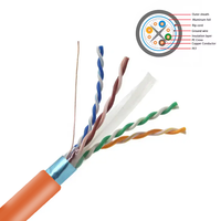 Cable de Red CAT6A F/UTP de Alto Rendimiento con Accesorios Completos para Redes Domésticas de Alta Velocidad