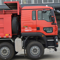 Camion benne basculante Sinotruk HOWO T7H 6X4 pour charges lourdes, directement de l'usine, pour la construction et l'exploitation minière, avec moteur puissant