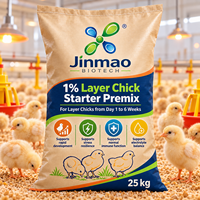 Additif alimentaire Jinmao 1% pour poulets pondeurs : Minéraux et oligo-éléments de qualité alimentaire pour animaux, favorisant la nutrition