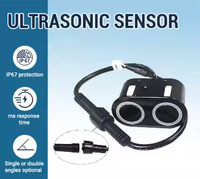 Capteurs de mesure de distance ultrasoniques DYP-A21 3cm Zone aveugle 500cm Portée Protection ESD pour évitement d'obstacles des robots AMR AGV