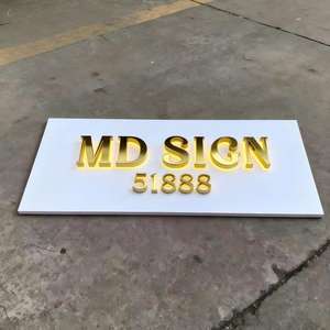 Enseigne lumineuse en lettres 3D en acrylique avec logo de marque d'entreprise, enseigne commerciale personnalisée, signalisation extérieure pour enseigne de magasin en extérieur - Product Image 2