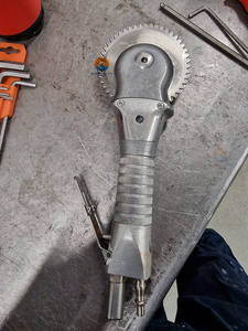 Cuchillo Motorizado de Alta Velocidad ZBHT de Acero Inoxidable 304 para Desollado de Carne, Equipo de Procesamiento de Carne para Ganado Vacuno, Ovino y Porcino en Mataderos - Product Image 4