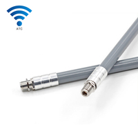 Antena exterior de alta ganancia de largo alcance 8dBi 10dBi 12dBi 15dBi 868MHz Omni 2,4 GHz WIFI Antena de fibra de vidrio con conector N hembra