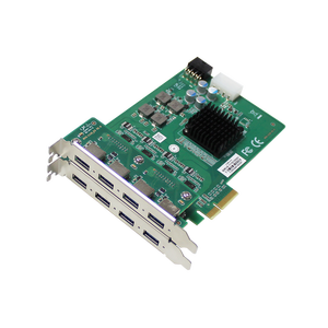 8 portas <span class=keywords><strong>USB3.0</strong></span> <span class=keywords><strong>PCI</strong></span> Express X4 cartão interno USB com 4 controladores Renesas para captura de imagem de vídeo da câmera - Product Image 1