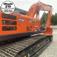 Excavadora Usada HITACHI 200 a Bajo Precio / Excavadora de Segunda Mano 200-5g 3g 210 220 240 300 en Buen Estado, Maquinaria de Construcción en Oferta