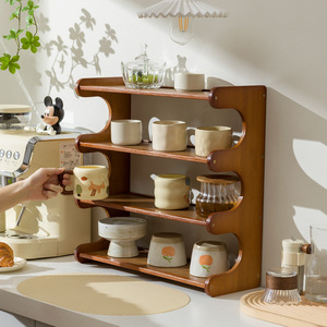 Soporte de Madera Maciza para Plantas de Estilo Chino Moderno, Multinivel, para Suculentas, Bonsáis, Interior, Sala de Estar, Almacenamiento - Product Image 2