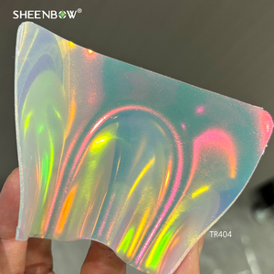 Poudre de pigment de peinture automobile Sheenbow Aurora White Super Chameleon Rainbow Super Shifting Opal Iridescent Color Shift - Product Image 5