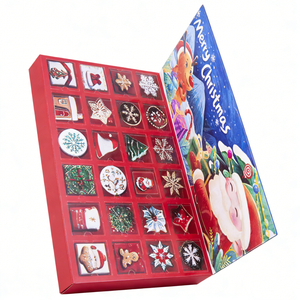 กล่องปริศนากระดาษ DIY ปฏิทินการถือกำเนิดคริสต์มาสกล่องนับถอยหลังของขวัญเซอร์ไพรส์สำหรับแฟนสาว - Product Image 2