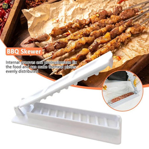 Máquina para Hacer Brochetas de Carne para Barbacoa, Reutilizable, de Plástico, Conveniente, Fácil de Usar, Herramientas y Accesorios para Preparar Brochetas de Carne - Product Image 2