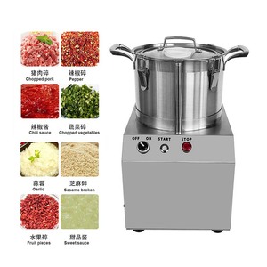 Rau Chopper thực phẩm Chopper thương mại Rau cắt thép không gỉ thương mại xử lý thực phẩm Máy xay thịt - Product Image 1