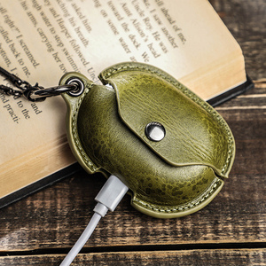 Étui de protection en cuir véritable avec cordon, étui portable pour écouteurs sans fil Bluetooth pour Huawei Freebuds Pro - Product Image 4