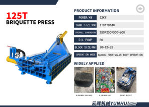 125 नए मॉडल धातु दबाव ब्लॉक मशीन-निर्माता द्वारा प्रत्यक्ष बिक्री-एल्यूमीनियम तार और लोहे के तार दबाने वाली मशीन - Product Image 3