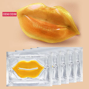 Masques <span class=keywords><strong>pour</strong></span> les lèvres en collagène or 24 carats, hydratants, anti-dessèchement, <span class=keywords><strong>pour</strong></span> des lèvres pulpeuses et hydratées - Product Image 4