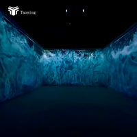 Système de projection immersive 3D interactif à 360° pour une expérience tunnel en intérieur - Vente flash