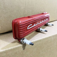 Support de couvercle de soupape en résine et crochet porte-clés avec design décoratif bougie d'allumage - Style garage vintage Fabriqué en Chine