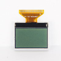 Módulo LCD HEXING de 1.4 Pulgadas, Matriz de Puntos 128x64, Controlador ST7567, Pantalla Gráfica FSTN Positiva, Interfaz I2C, 3.3V, Grado Industrial