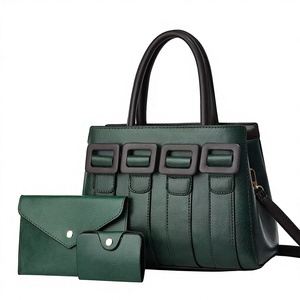 Sacs fourre-tout décontractés portables imperméables vert vintage avec fermeture éclair pour femmes, personnalisables avec logo, vente en gros, collection mode 2025 - Product Image 2