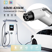 Chargeur EV portable 3.5kW 7kW CCS1/CCS2 Type1/Type2 GBT câble de 5 mètres nouveau pour véhicule électrique