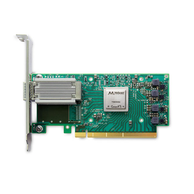 Mellanox MCX515A MCX515A-CCAT ConnectX-5 EN 100GbE Single-Port QSFP28 PCIe 3.0 X16 Wireless Network Adapter Interface Card