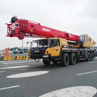 SANY STC1000C 100 tonnes camion grue utilisé Mobile 50/80/90/100 tonnes grue mobile avec composants de base Liebherr moteur pompe moteur vente
